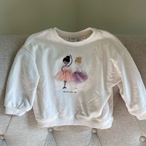 Tulle Ballerinas Sweatshirt by Zara
